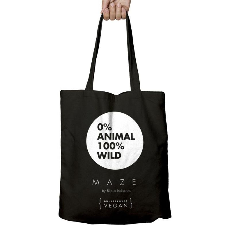 Сумка шопер Bijoux Indiscrets MAZE черная вид 2