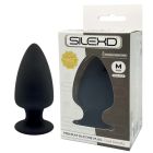 Анальная пробка конической формы SILEXD Thermo Reactive черная, Medium вид 4