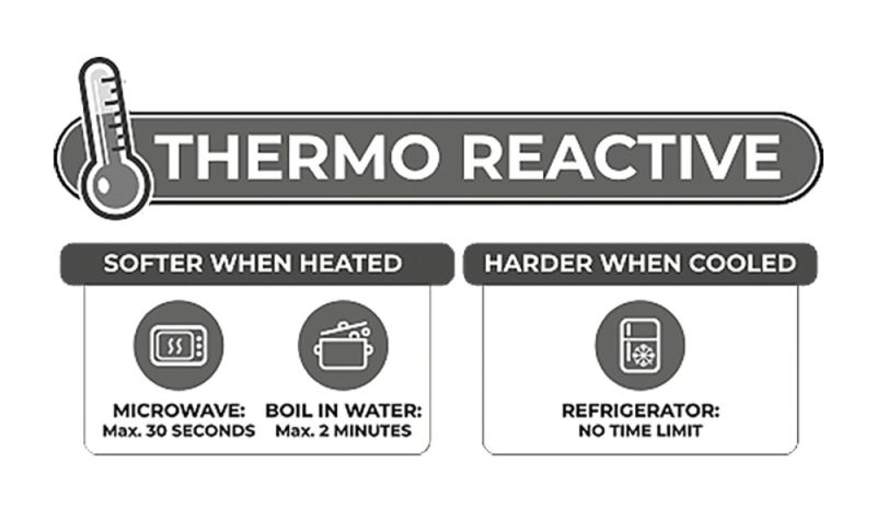 Анальная пробка двойной плотности SILEXD Thermo Reactive черная, Medium вид 7