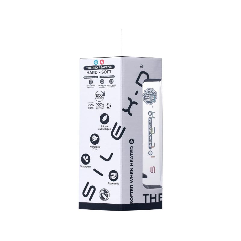 Анальна пробка подвійної густини SILEXD Thermo Reactive чорна, Medium вид 10