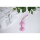 Вагінальні кульки Кегеля FEMINTIMATE рожеві вид 5