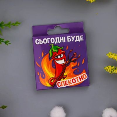 Креативный презерватив VidDushi "Перчик" в пикантной упаковке