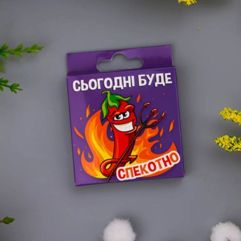 Креативный презерватив VidDushi "Перчик" в пикантной упаковке вид 2