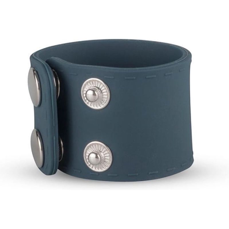 Ерекційне кільце у формі ремінця Boners Ball Strap синє, L вид 2