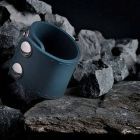 Эрекционное кольцо в форме ремешка Boners Ball Strap синее, L вид 3