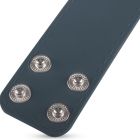 Эрекционное кольцо в форме ремешка Boners Ball Strap синее, L вид 5