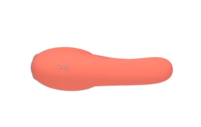 Стимулятор для клитора Chisa Kissen Bloom с вибрацией и всасыванием, оранжевый вид 6