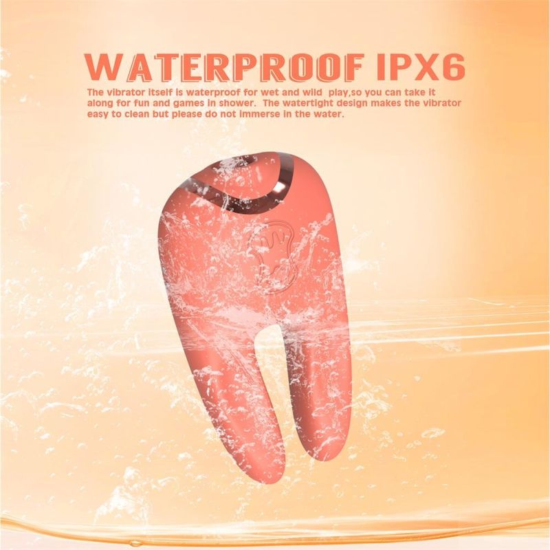 Стимулятор для клитора Chisa Kissen Bloom с вибрацией и всасыванием, оранжевый вид 9