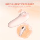 Стимулятор з пульсацією для клітора Chisa Kissen Rosebud персиковий вид 5