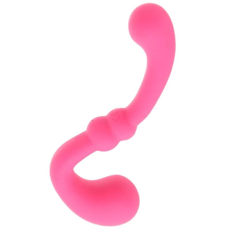 Вібратор двосторонній CalExotics Pretty Little Wands рожевий вид 2