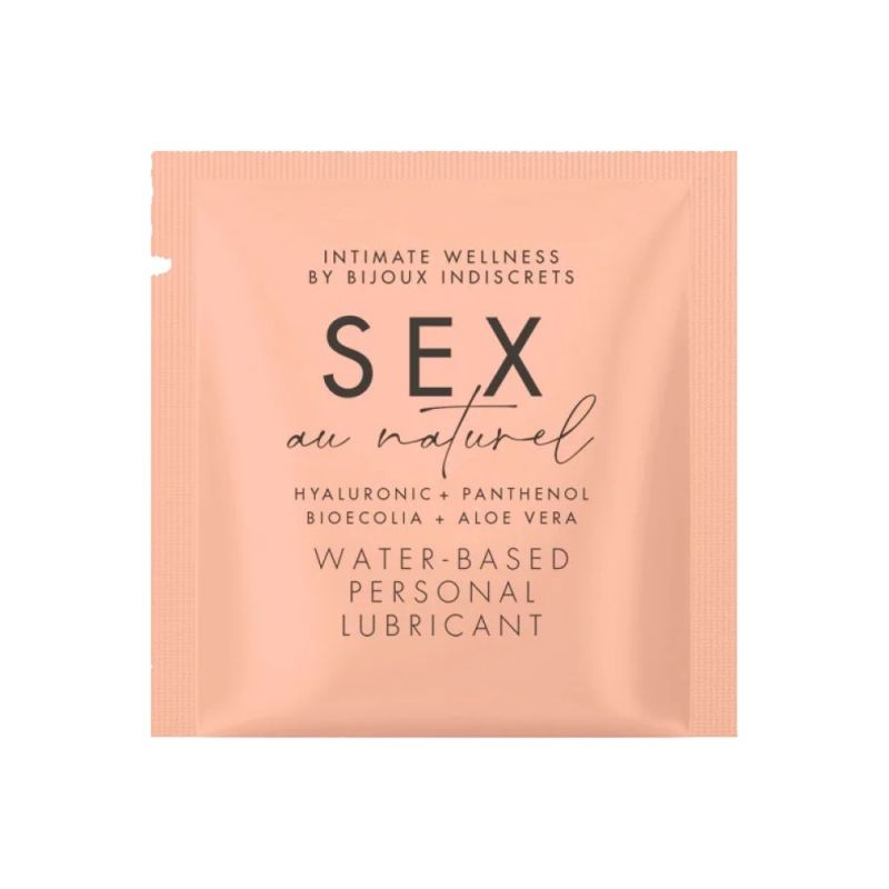 Сашет/Лубрикант на водній основі Bijoux Indiscrets Sex Au Naturel, 2 мл вид 2