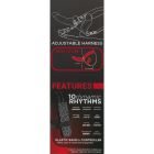 Страпон двойной You2Toys Double Thruster с вибрацией, черный вид 5