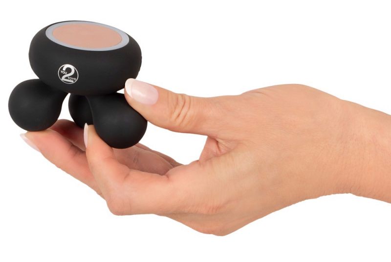 Мини-массажер с функцией подогрева, универсальный CUPA Warming Mini Massager черный вид 6