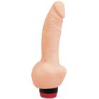 Вібратор реалістичний Pipedream Debi Diamond на батарейках, бежевий вид 3