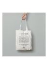 Сумка-шоппер тканевая Bijoux indiscrets SLOW SEX Tote Bag белая вид 2