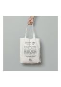 Сумка-шопер тканинна Bijoux indiscrets SLOW SEX Tote Bag біла