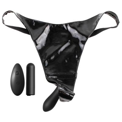 Вібратор в трусики Pipedream Fetish Fantasy з дистанційний управлінням, чорний