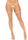 Пояс для панчох зі стразами Leg Avenue Roxy бежевий, One Size вид 5