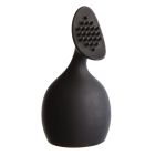 Насадка на микрофон с пупырышками Love Shop для стимуляции клитора, черная вид 2