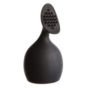 Насадка на мікрофон з пухирцями Love Shop для стимуляції клітора, чорна