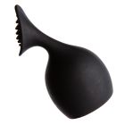 Насадка на мікрофон з пухирцями Love Shop для стимуляції клітора, чорна вид 4