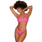 Купальник бікіні Obsessive Mexico Beach неоново-рожевий, S вид 2