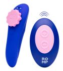Вибратор в трусики ROMP Party с беспроводным пультом управления, синий вид 2