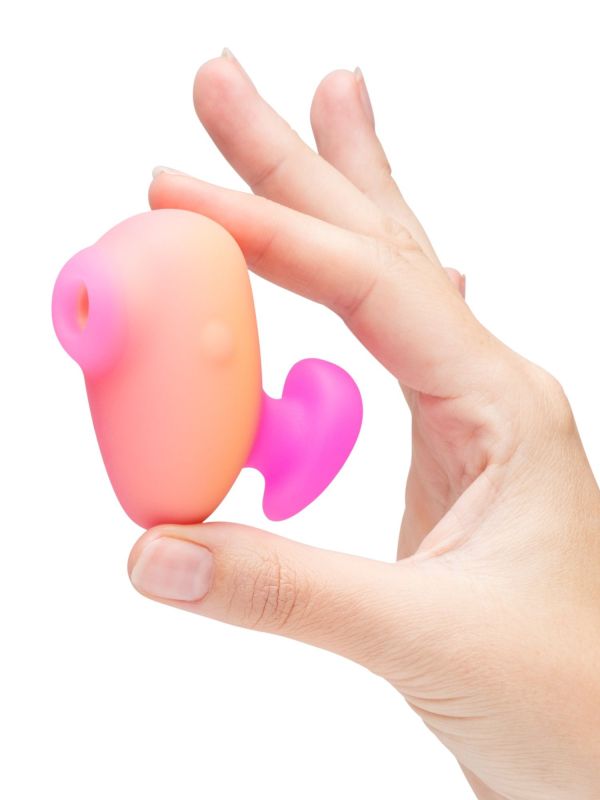 Вібратор з вакуумно-пульсуючою стимуляцією ROMP Kiss помаранчевий вид 4