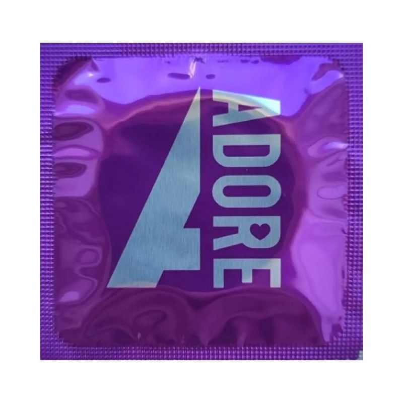 Презерватив суперміцний Pasante Adore Ribbed Pleasure 52 мм (ціна за 1 шт.) вид 2