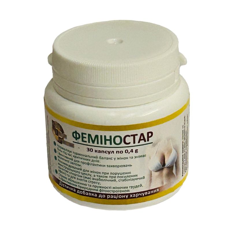 Биологически активная добавка "Феминостар" для женщин, 30 капсул вид 2