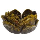 Свічка низькотемпературна у вигляді троянди з глітером GlowKink чорна, L вид 13