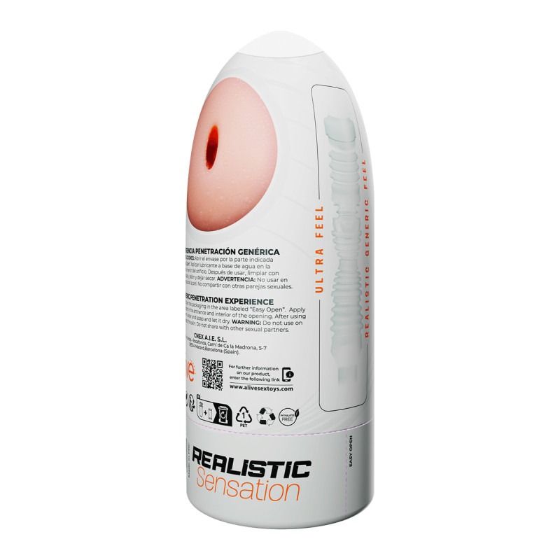 Мастурбатор мужской Alive Flex Generic в колбе, M вид 6