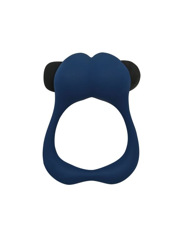 Ерекційне віброкільце Alive Nutty синє вид 3