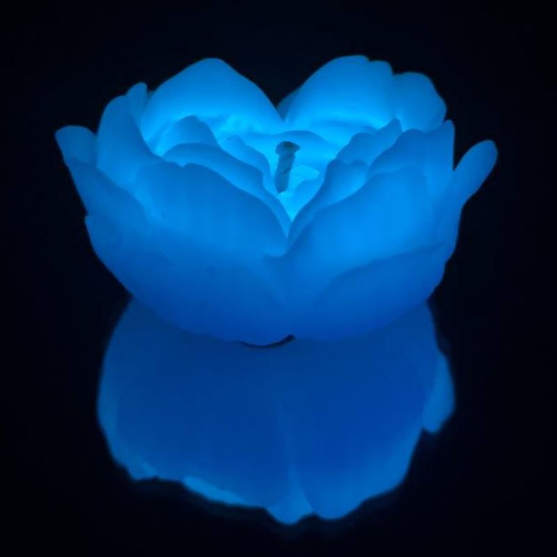 Cвiчка люмінісцентна низькотемпературна GlowKink блакитна, М вид 2