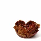 Свічка низькотемпературна у вигляді троянди з глітером GlowKink бордова, М вид 16