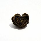 Свічка низькотемпературна у вигляді троянди з глітером GlowKink чорна, М вид 21