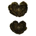 Свеча низкотемпературная в виде розы с глиттером GlowKink черная, М вид 22