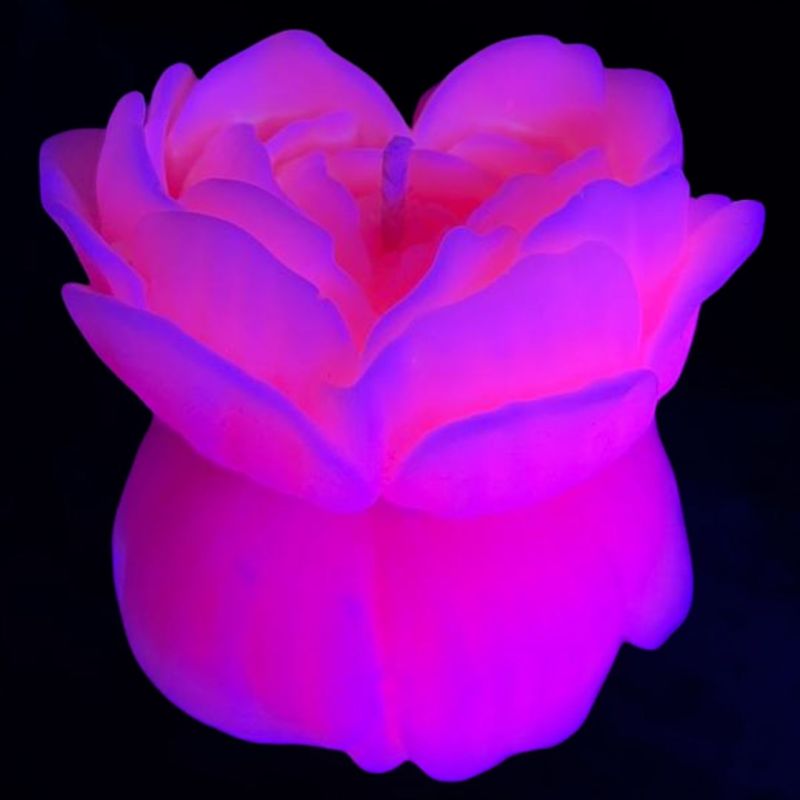 Свеча люминисцентная низкотемпературная GlowKink розовая, L вид 2