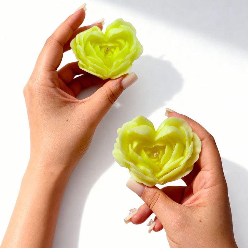 Свеча люминисцентная низкотемпературная GlowKink салатовая, M вид 12