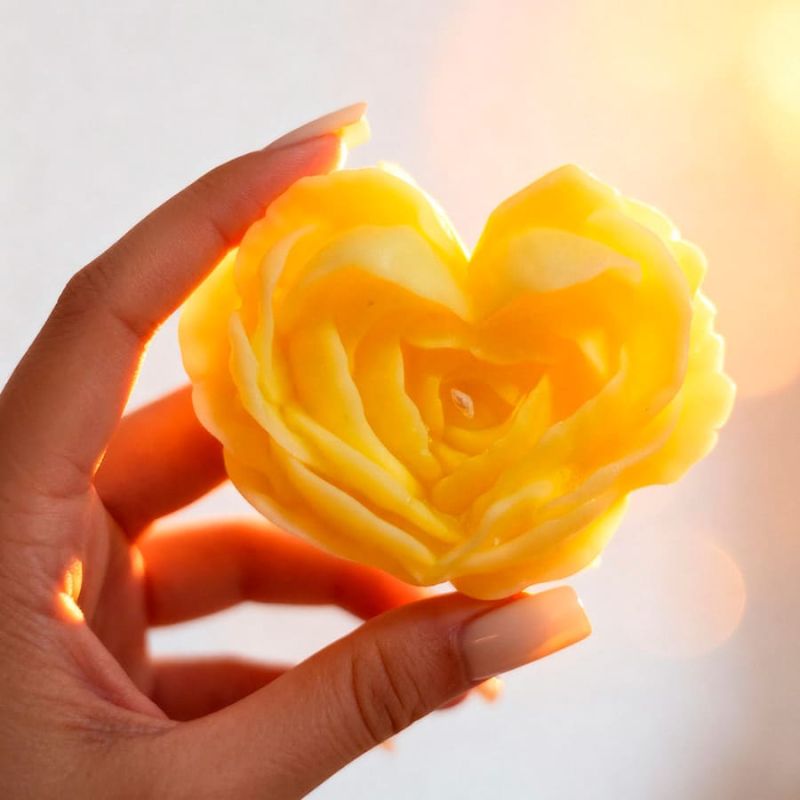 Свеча люминисцентная низкотемпературная GlowKink салатовая, M вид 36