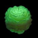 Свеча пион люминесцентная GlowKink низкотемпературная, салатовая, L