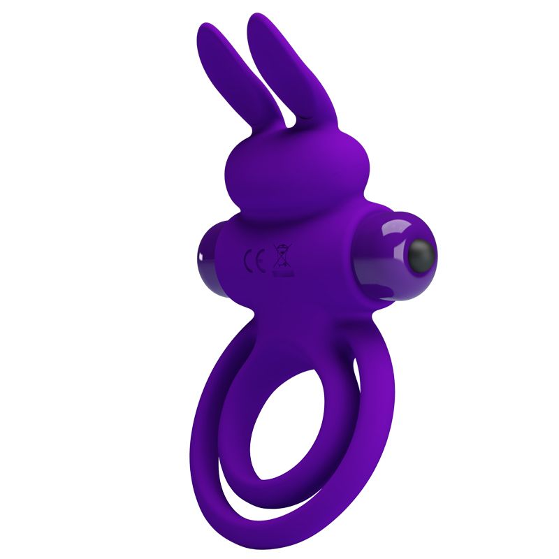 Ерекційне кільце PRETTY LOVE Penis Ring подвійним кільцем, фіолет вид 5