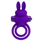 Ерекційне кільце PRETTY LOVE Penis Ring подвійним кільцем, фіолет вид 7