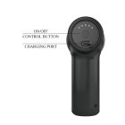 Вибромассажер пистолет Dj Doctor Massage Gun черный, 12.1 х 3.8 см вид 11