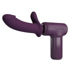 Вибромассажер пистолет PRETTY LOVE Dj Doctor Massage Gun фиолетовый, 13.6 х 3.9 см вид 3