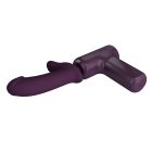 Вібромасажер пістолет Dj Doctor Massage Gun бузковий, 13.6 х 3.9 см вид 6