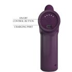 Вибромассажер пистолет PRETTY LOVE Dj Doctor Massage Gun фиолетовый, 13.6 х 3.9 см вид 10
