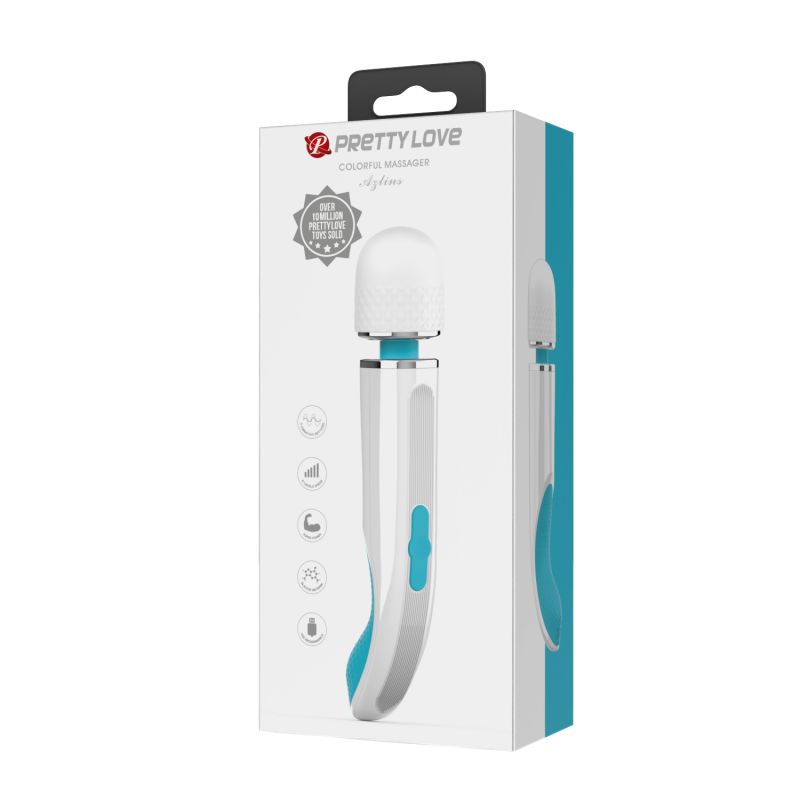 Вибратор микрофон PRETTY LOVE Aylins белый, 24 х 4.8 см вид 13