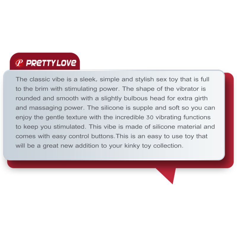 Вибратор для точки G PRETTY LOVE Charles черный, 17.2 х 3.1 см вид 13