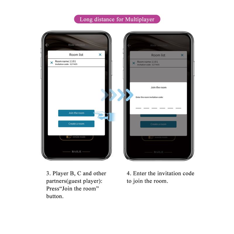 Вибратор-кролик PRETTY LOVE Liam с управлением с приложения, фиолетовый, 21 х 3.9 см вид 18